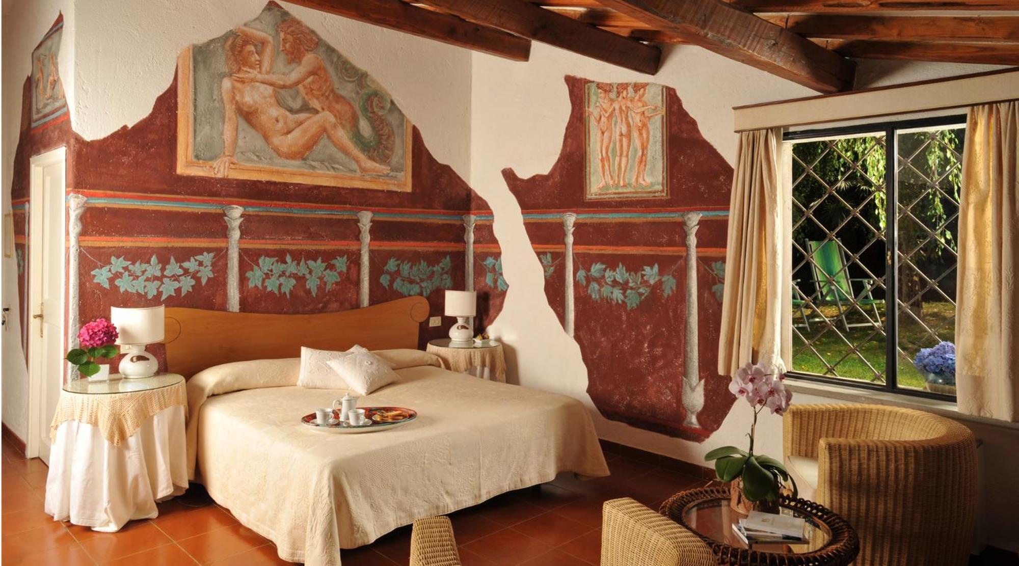 Hotel Villa Clementina Браччано Экстерьер фото